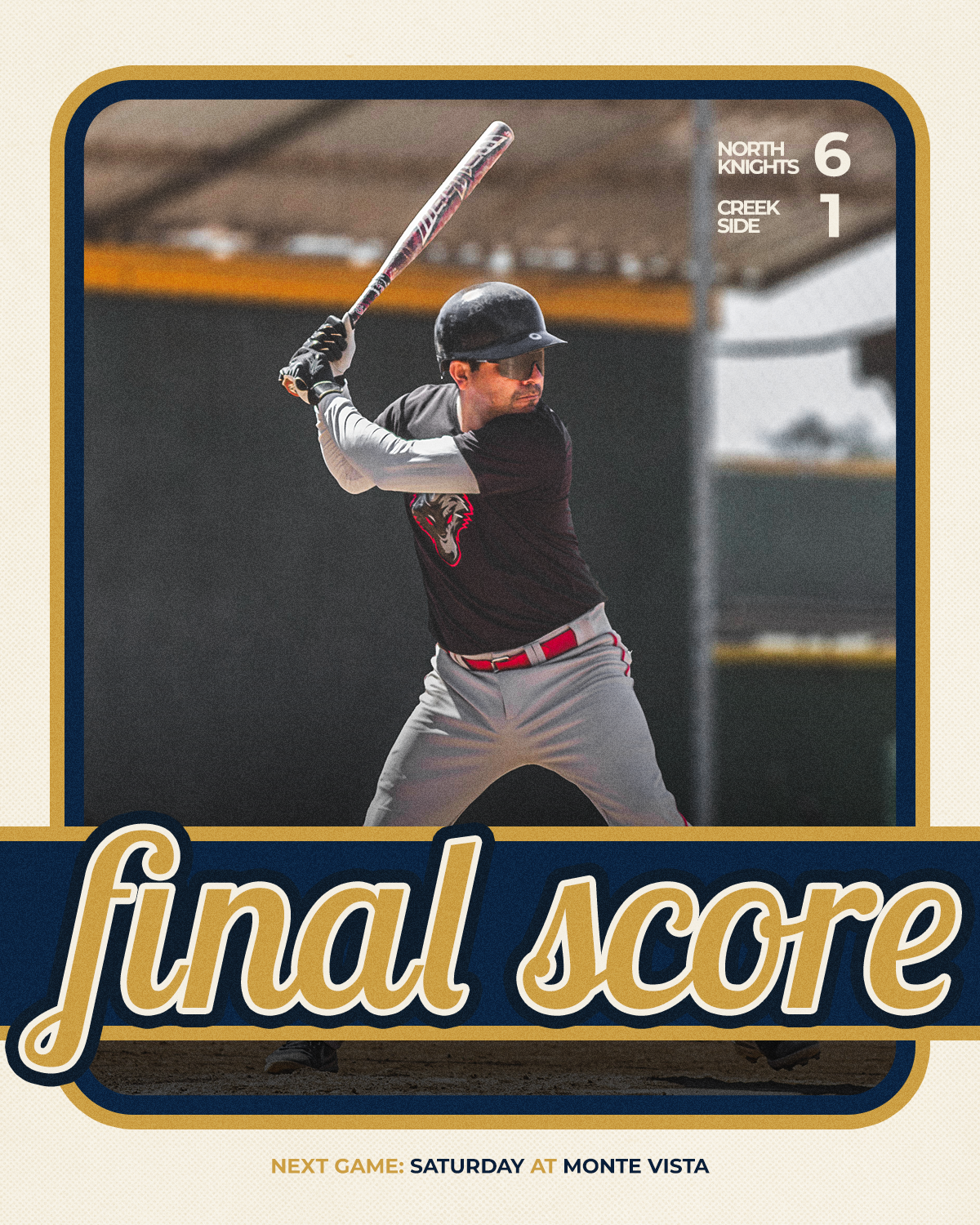 Baseball Final Score, feed format